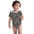 thumbnail image 2 of Yiaed Hand Drawn Snake Print Infant Climbing Short Sleeve Onesie One-Piece Baby Bodysuit Clothes 0-12 Months -9M, 2 of 6