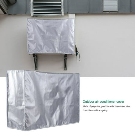 

Air Conditioner Cover Waterproof Anti-Dust Outdoor Air Conditioner Cover Decorative For Home For Office