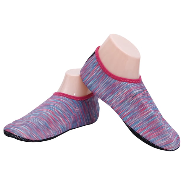 Natación Aqua Zapatos Hombres Mujeres Transpirable Seaside Deportes Calcetines subacuáticos