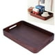thumbnail image 4 of Bandeja De Servicio Bandejas De Madera Con Asa De Orificio Abierto Bandeja De Té Práctica Rectangular Para El Hogar Para La Cocina Para El Restaurante Para La Fiesta ANGGREK Otros, 4 of 8