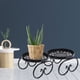 thumbnail image 5 of Juego de 2 soportes para plantas resistentes Sunnimix Soporte de soporte negro, 5 of 7