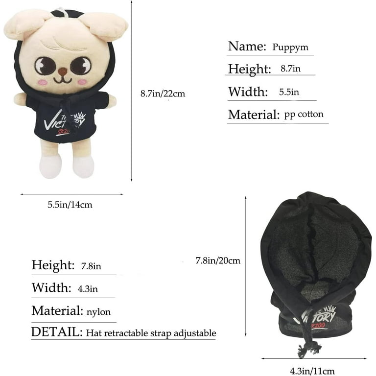 ぬいぐるみ Stray Kids - Stray Kids SKZOO 10CM PLUSH WolfChan Stray Kids Skzoo SKZ'S Magic School Stuffed Toy Plush 10cm