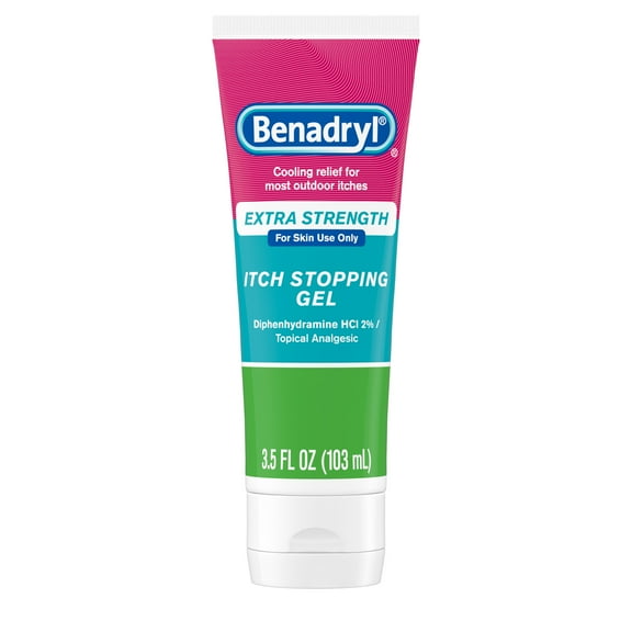 Benadryl Extra Strength Anti-Itch Topical Analgesic Gel, 3.5 fl. oz