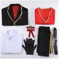 thumbnail image 1 of Disney Twisted Wonderland Riddle Alicia en el país de las Maravillas Cosplay disfraz uniforme hombre/mujer Halloween carnaval disfraz conjuntoFemeninoXL y acertijo Deng Xun unisex, 1 of 2