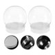 thumbnail image 3 of Jarras de joyería de 20pcs jarro transparente frasco de recipiente transparente con jarra reutilizable de tapa para frasco de galletas de cocina, 3 of 7