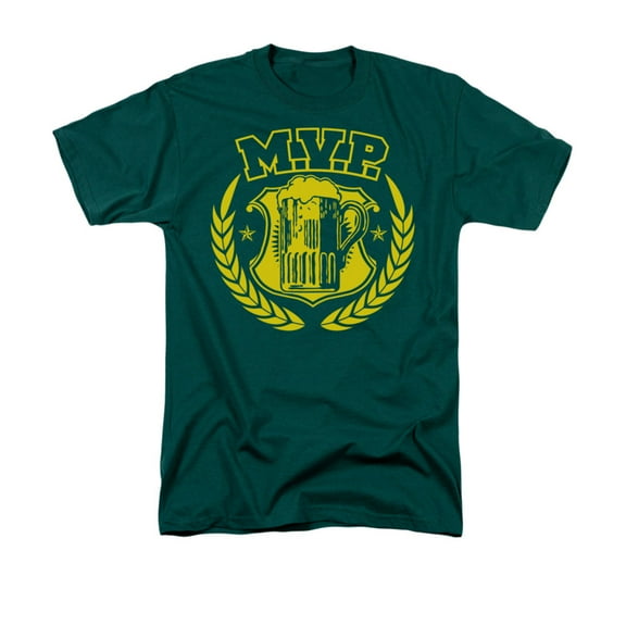 Beer Games MVP Beer Alcohol Drinking Humor Funny Humorous Saying Adult T-Shirt