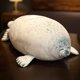 thumbnail image 3 of Almohada de foca enojada con forma de gota, muñeco de león marino 3D rechoncho, juguete de peluche, almohada para dormir para bebés, regalos para niñas y niños, 3 of 5