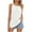 White, variant on YYDGH Tank Top for Women Loose Fit Sleeveless Neck Halter Tops Dressy Casual Pleated Eyelet Summer Cami Shirts Blouse White S