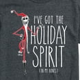 thumbnail image 3 of The Nightmare Before Christmas - Holiday Spirit In My Bones - Men's Short Sleeve Graphic T-Shirt, 3 of 5
