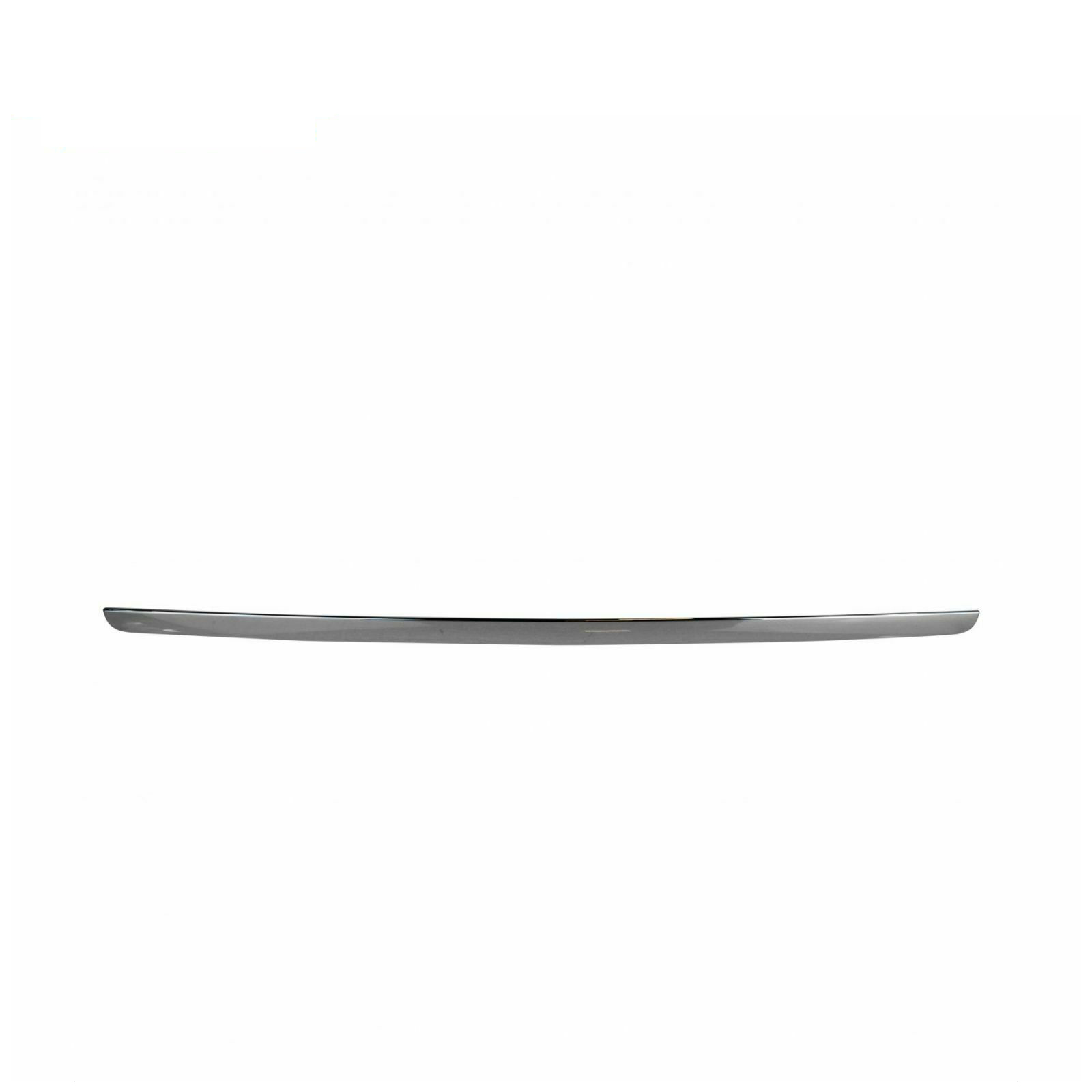 Black Textured Hood Molding Trim For 2007-2013 GMC Sierra 1500 - Fits Above Grille