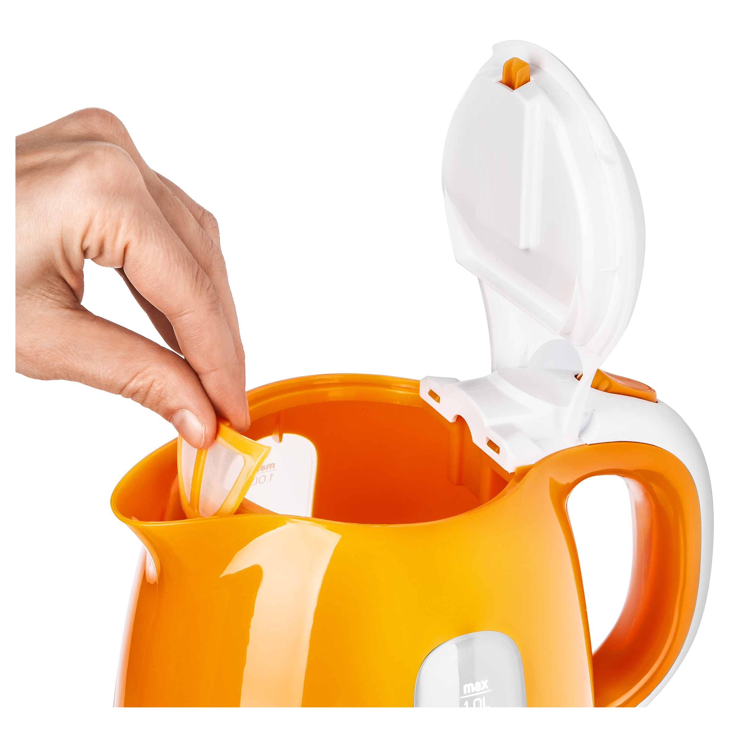 Sencor SWK1013OR Small Electric Kettle, 1L, Orange