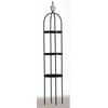 Luster Leaf 5' Metal Tomato Tower Obelisk - Black