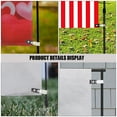 thumbnail image 2 of 30pcs Garden Flag Plastic Stoppers Anti-Wind Clips Weather Resistance Garden Flag Clips, 2 of 5