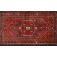 thumbnail image 1 of Ahgly Company Indoor Rectangle Traditional Dark Sienna Brown Persian Area Rugs, 7' x 9', 1 of 6