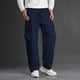 thumbnail image 2 of Kalauyu Men's Cargo Sweatpants Joggers Casual Pants with Pockets for Hiking Athletic, 2 of 6