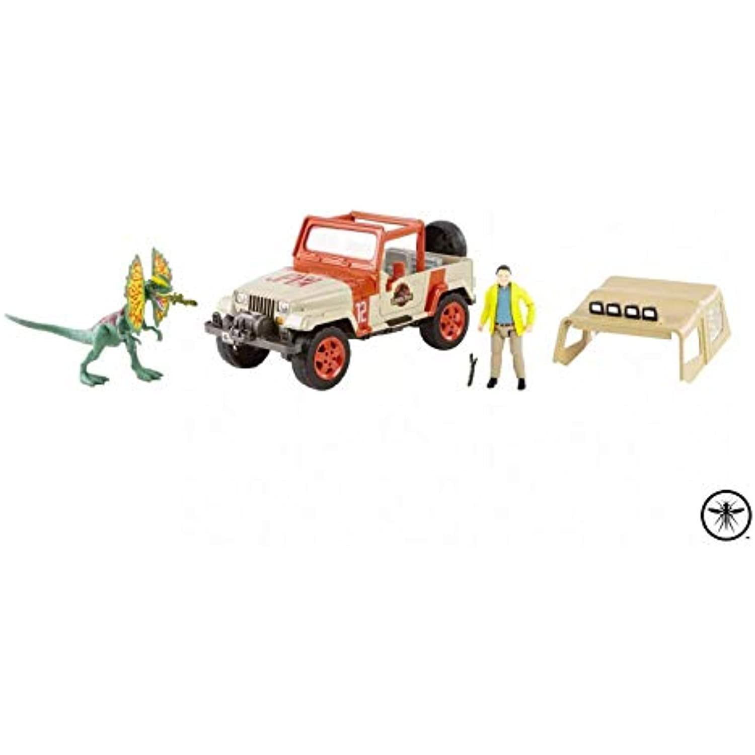 NEU Jurassic World Dennis Nedry Getaway Pack Legacy Collection Mattel 