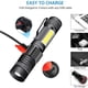 thumbnail image 2 of Inteprter Modos Linterna Portátil Luz Fuerte USB Recargable Destacar Linterna Iluminación Exterior IP54 Impermeable LED Luces Nocturnas Iluminación novedosa, 2 of 6
