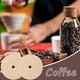 thumbnail image 4 of 500 Unidades de Filtros de Café Percolador, Filtros de Café de Disco Desechables Naturales Sin Blanquear de 3,75 Pulgadas, Color Marrón, 4 of 5