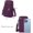#4 Purple, variant on Small Crossbody Wallet Phone Bag, Nylon Cell Phone Purse, Travel Crossbody Bag Cell Phone  Bag Arm Bag Mini Wallet Purse, with Headphone Port (Black)