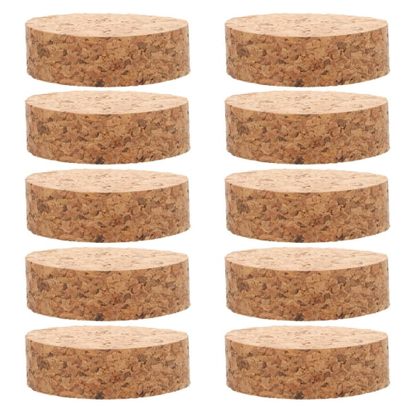 WESIEVYA Flowerpot Pads Cork Material 10Set 2x2in
