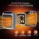 thumbnail image 4 of 2025 Newest 800W PTC Ceramic Fan Heater with 2 Modes, Household Plug-in Space Heater, 4 of 5