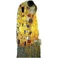 thumbnail image 2 of Klimt's Kiss Quotable Notable - Die Cut Silhouette Greeting Card and Sticker Sheet, 2 of 4