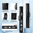 thumbnail image 5 of GSE Games & Sports Expert 2x2 Deluxe Hard Billiard Cue Case. Pool Cue Stick Carrying Case, Billiard Pool Cue Accessories (4 Colors Available), 5 of 8
