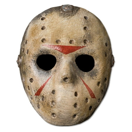 Friday The 13th Jason Deluxe Adult Mask (Best Jason Voorhees Mask)