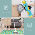 thumbnail image 6 of Yellow Lemon Fruit Slices Blue Pattern Kitchen Rugs Sets Of 3,Kitchen Runner Rugs Non Skid Washable,Decorative Kitchen Floor Mats for Kitchen,Sink,Laundry,17"x30"+ 17"x47" + 17"x59", 6 of 6