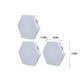 thumbnail image 3 of Paneles de luz LED RGB hexagonales para pared | Control inteligente mediante app y sincronización de música | Iluminación ambiental para juegos DIY para decorar el dormitorio y la sala de juegos, 3 of 7