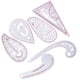 thumbnail image 5 of 6 unids Professional DIY Coser Patchwork Herramienta Práctica Costura Pintura Reglas, 5 of 6