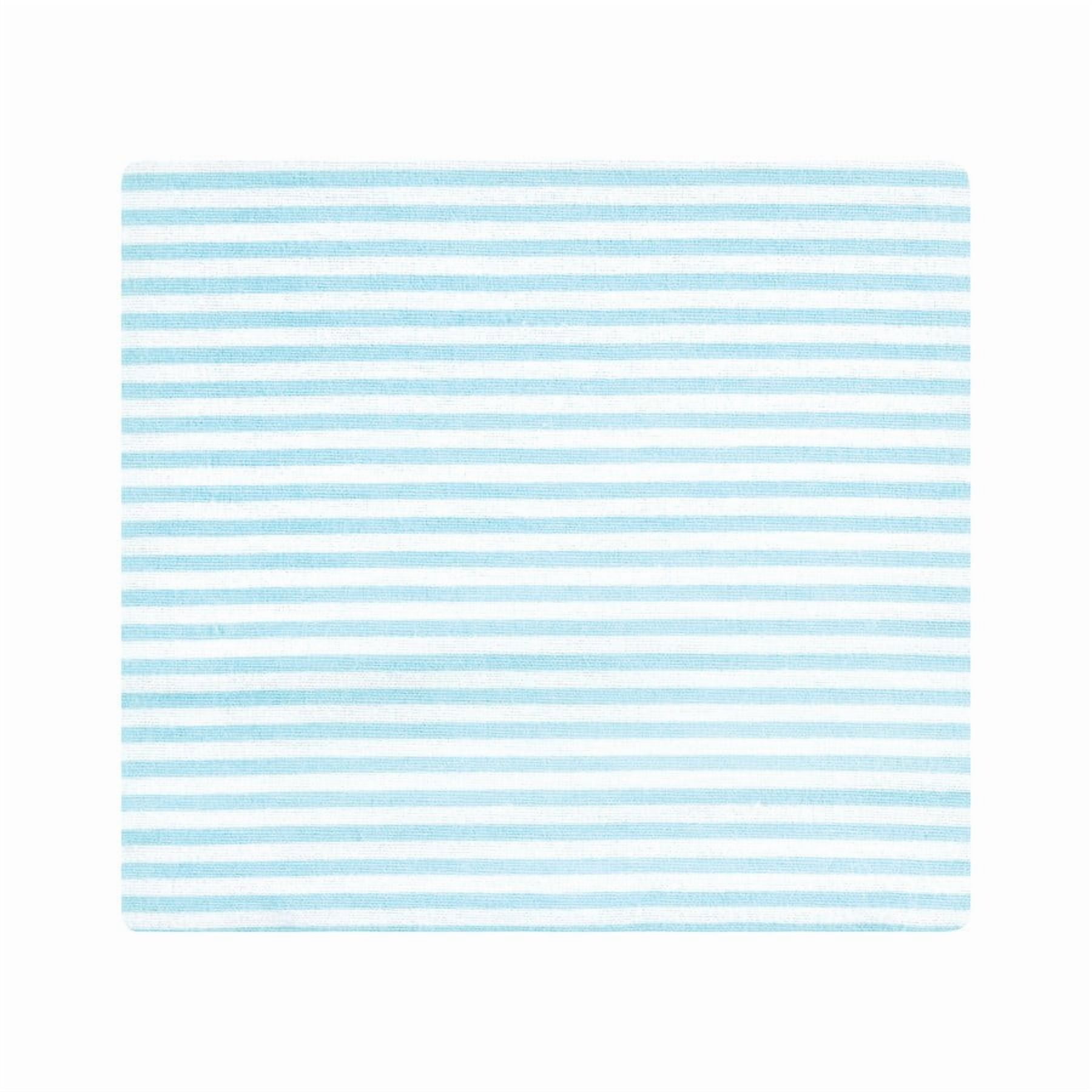 Hudson Baby Cotton Poly Flannel Receiving Blankets Bundle, Teal Elephant, One Size