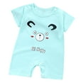 thumbnail image 3 of Hessimy 2Pcs Infant Baby Boy Summer Outfit Short Romper Onesie Short Sleeve Jumpsuit Newborn Coming Home Clothes,Lightweight 6-12 Months 12-24 Months 2t 3t 4t 5t 6t 7t 8t 9t Children 0-6 Months, 3 of 6