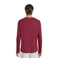 thumbnail image 5 of Athletic Works Men's Tri-Blend Active T-Shirt with Long Sleeves, Sizes S-3XL, 5 of 6