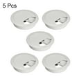 thumbnail image 4 of Cable Hole Cover, 2-3/8" Plastic Desk Grommet for Wire Organizer 5 Pcs (Gray), 4 of 4