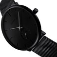 thumbnail image 2 of Transemion Watch Waterproof Men Watch Student Wristwatch Black Shell Black Face-Black Needle, 2 of 6