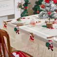 thumbnail image 4 of Santa Claus Festive Coffee Table Tablecloth Decoration Christmas Print Tablecloth Vibe Tablecloth Party, 4 of 8