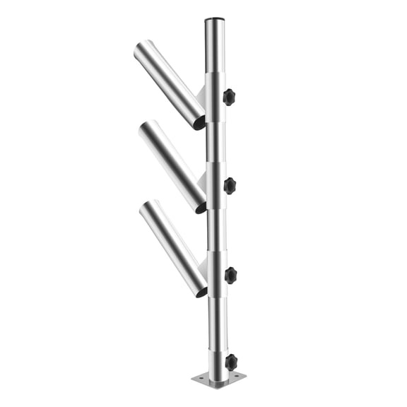 Tree Type 3 Rod Holder Adjustable Fishing Boat Rod Holder Rocket Launcher