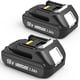 thumbnail image 1 of Batería Worthmah de 18 V, 3 Ah, x2 para Makita BL1815 BL1840B, 1 of 6