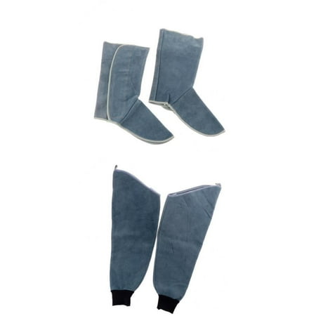 

1 Welding Shoes & Protective Sleeves for BBQ&Welding Blue