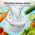 thumbnail image 4 of Fruit and Vegetable Washing Machine, 2027 Upgraded Produce Washing Device with Titanium Plate, Waterproof Food Cleaner, Rechargeable for Kitchen and Outdoor Use, 4 of 8