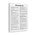 thumbnail image 2 of Scripture Walls Proverbs 22 Chapter White Bible Canvas Christian Wall Art Ready to Hang Unframed, 2 of 13