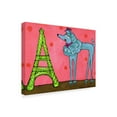 thumbnail image 2 of Trademark Fine Art 'French Poodle' Canvas Art by Cherry Pie Studios, 2 of 3