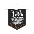 thumbnail image 2 of Pennant wall art christian home decor interior design EncouragementWallArt, 2 of 4