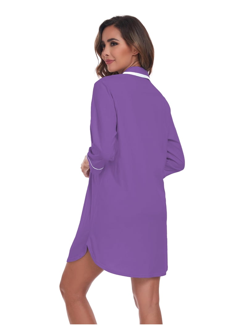 ladies cotton night dress Women Night Dress - "DIANA", Organic Cotton
