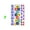 Purple, variant on ZEMZYL Slippery Hopscotch Water Slide Mat Inflatable Outdoor Game For Family Summer Backyard Party