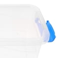 thumbnail image 4 of MasteelfCA 5pcs Transparent Desktop Storage Box Toy Packing Box Plastic Carrying Case with Handle, 4 of 8