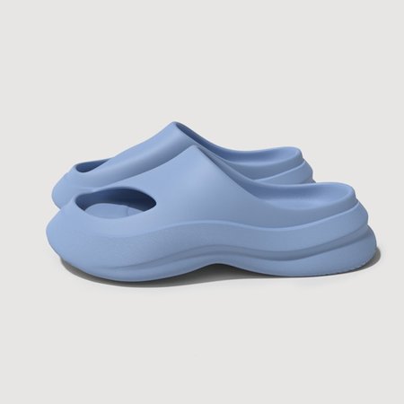 

PIKADINGNIS Summer Large Size Slippers Men s Chunky Slipper Indoor Non-slip Home Shoes In The Bathroom Men s Slippers Thick Slipper Outdoor