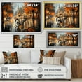thumbnail image 4 of Designart "Bike Lustrous Quest" Bicycle Floater Framed Wall Art Prints, 4 of 5