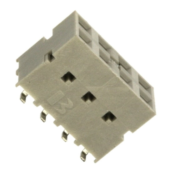 89898-304LF Connector 8POS 0.1 Gold SMD